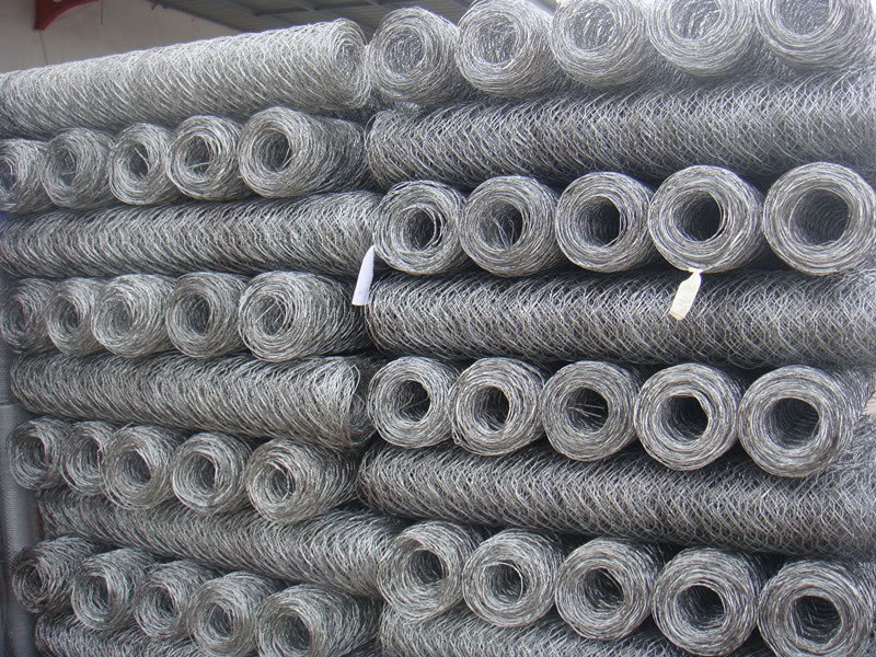 3/4 inch Mesh Straight Twisted Weave Hexagonal Mesh