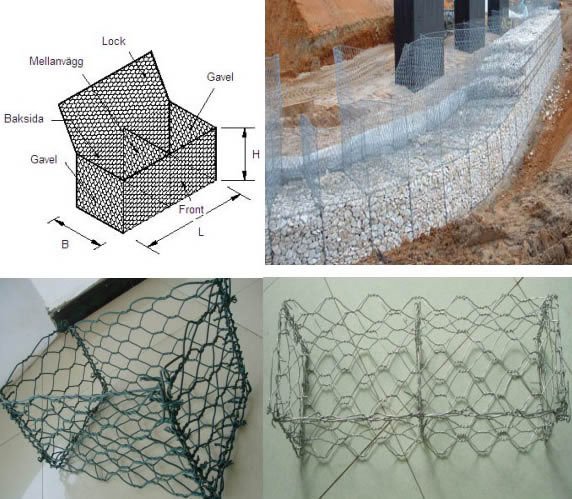 Galfan Wire Gabion Boxes