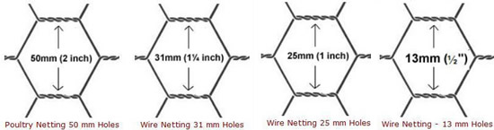 25mm or 1 inch Hole Poultry Netting for Chicken Fencing Uses